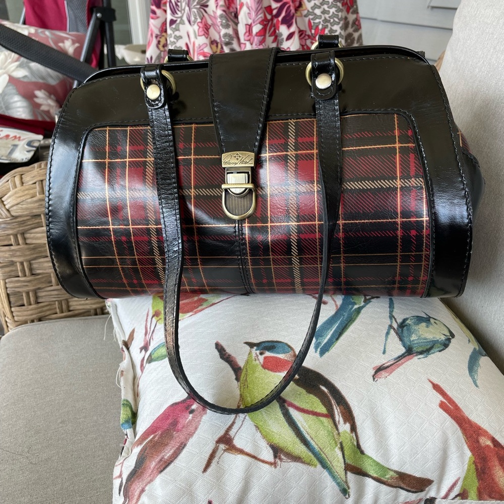 Tartan plaid Patricia Nash bag